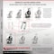 Service Caster 10 Inch Extra Heavy Duty Semi Steel Cast Iron Wheel Swivel Caster with Brake SCC SCC-KP92S1030-SSR-SLB - alternate 6